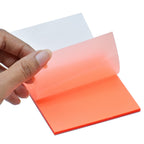 Jags Transparent Sticky Note 50 Sheet 3X3 Orange JTSN3X3OE