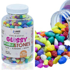 Jags Pebble Stones Small 500Gms Multi Colour JRS500-MC