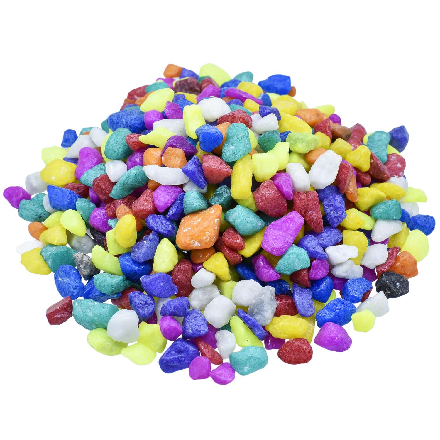 Jags Pebble Stones Small 500Gms Multi Colour JRS500-MC