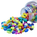 Jags Pebble Stones Small 500Gms Multi Colour JRS500-MC