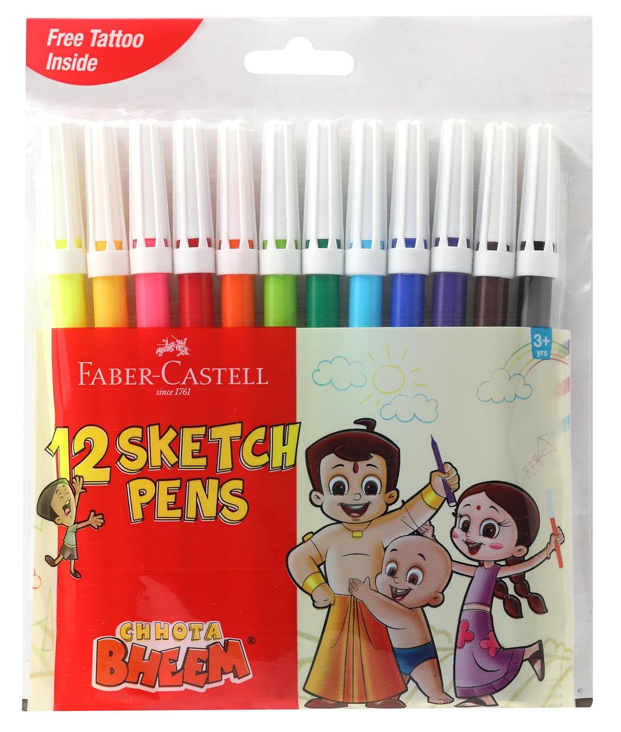 Faber Castell sketch pens 12sh