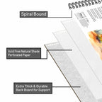 Water Colour Wireo Book 20shts 200gsm A3
