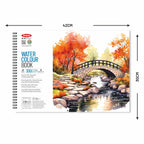 Water Colour Wireo Book 12shts 300gsm A3
