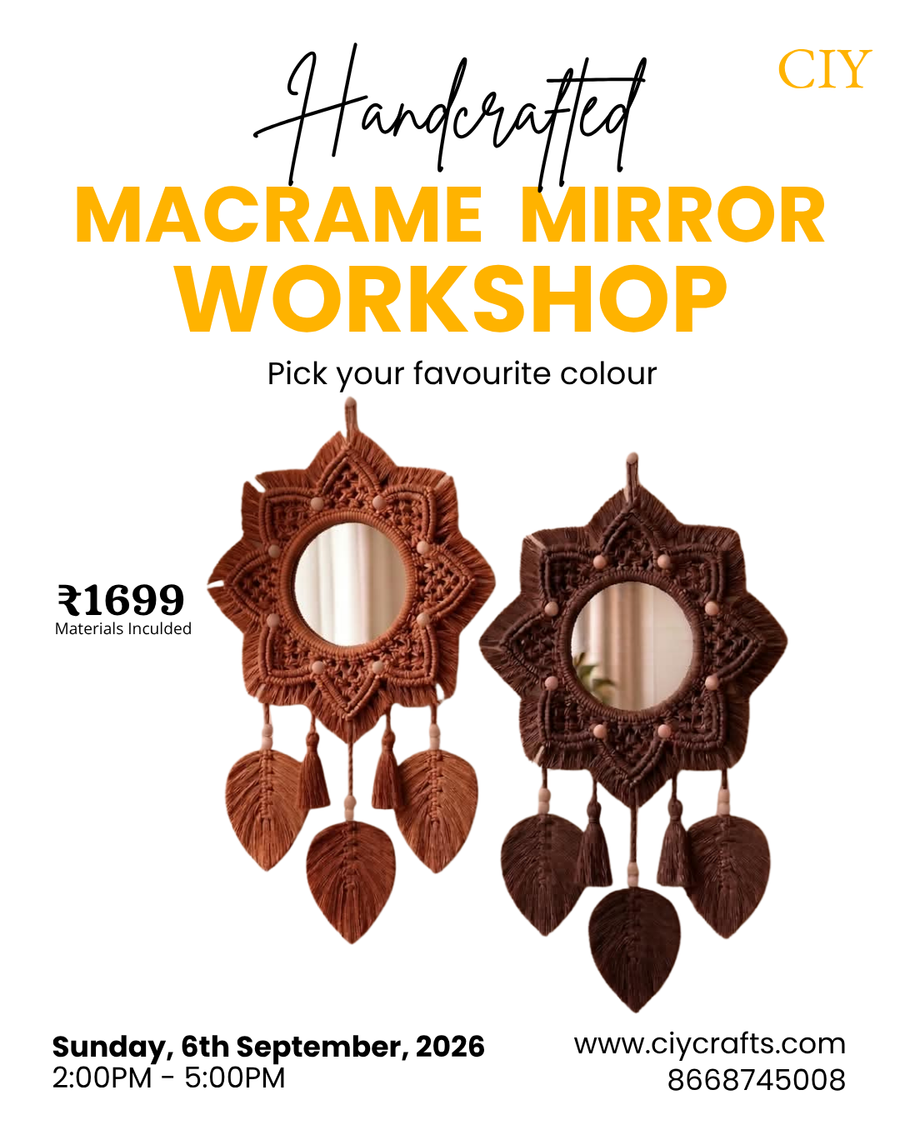 Macrame Mirror Workshop